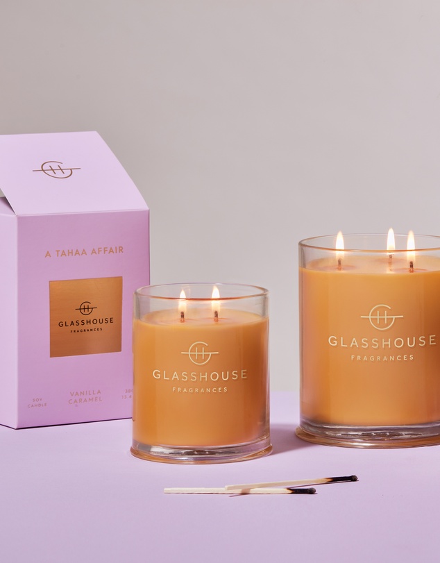 Glasshouse Fragrances - A Tahaa Affair 380g Soy Candle