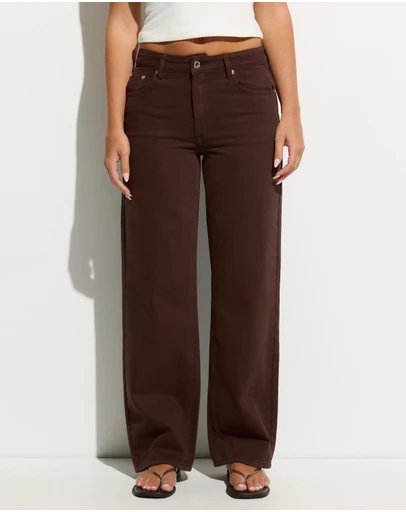 Dazie - Florence Mid Straight Jeans