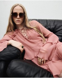 M.N.G - Short Ruffled Dress