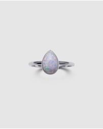 Von Treskow - Pear Czelline Opal Ring