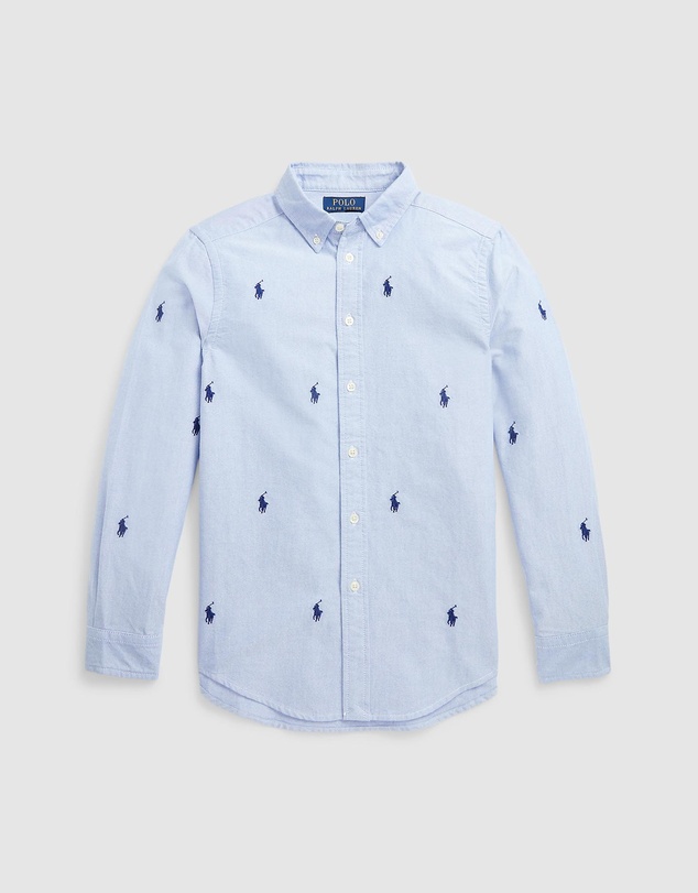 Polo Ralph Lauren - Polo Pony Cotton Oxford Shirt - ICONIC EXCLUSIVE - Teens