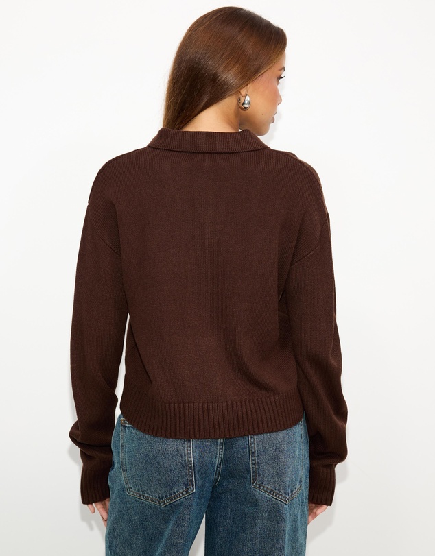 Dazie - Freya Knit Polo