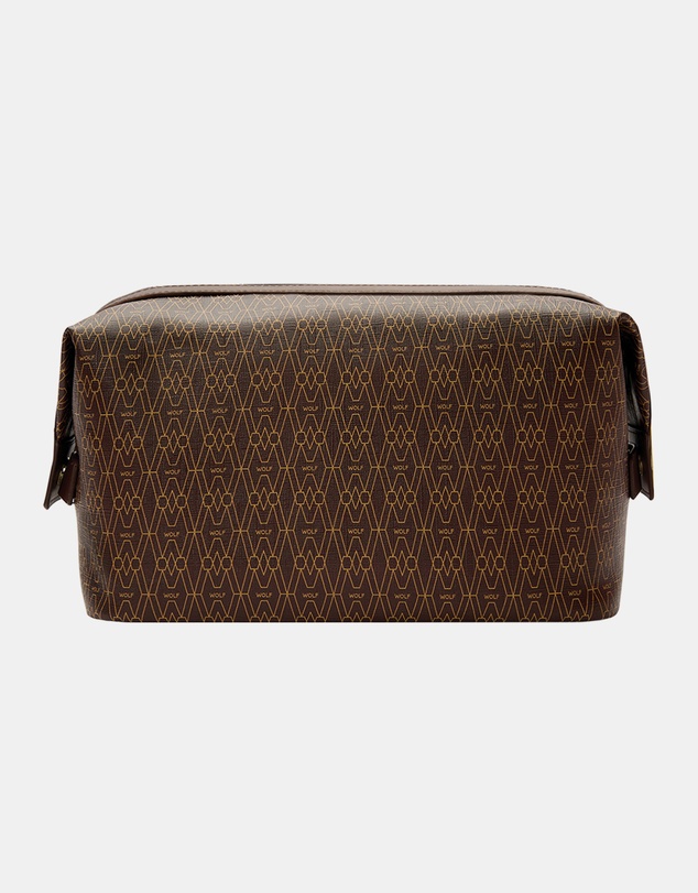 Wolf - Wolf Signature Washbag Brown