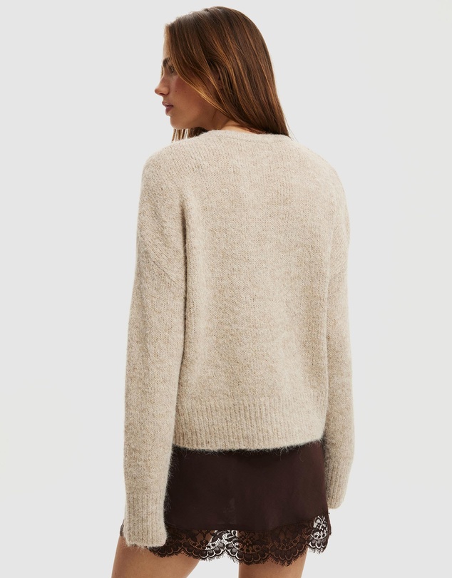 Cotton On - Luxe Crew Neck Sweater
