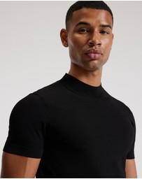 Calibre - Slim Tech Knit T-shirt Black