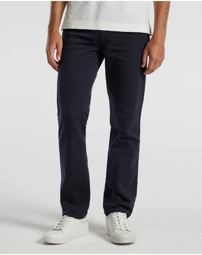 Calibre - Straight Fit Dobby Denim Jeans Navy
