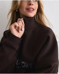 Aim'n - Varsity Sweat Half Zip