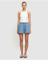 KIVARI - Emilie Denim Shorts