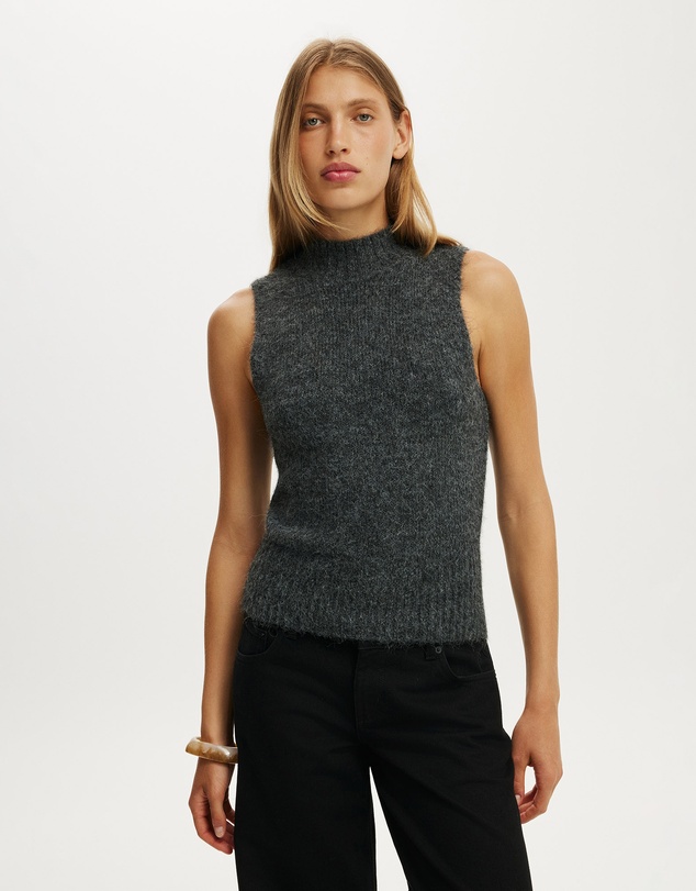 Cotton On - Dreamy Mock Neck Vest
