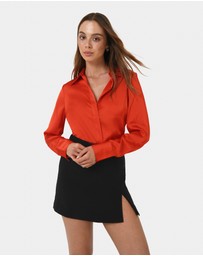 Forcast - Mae Satin Shirt