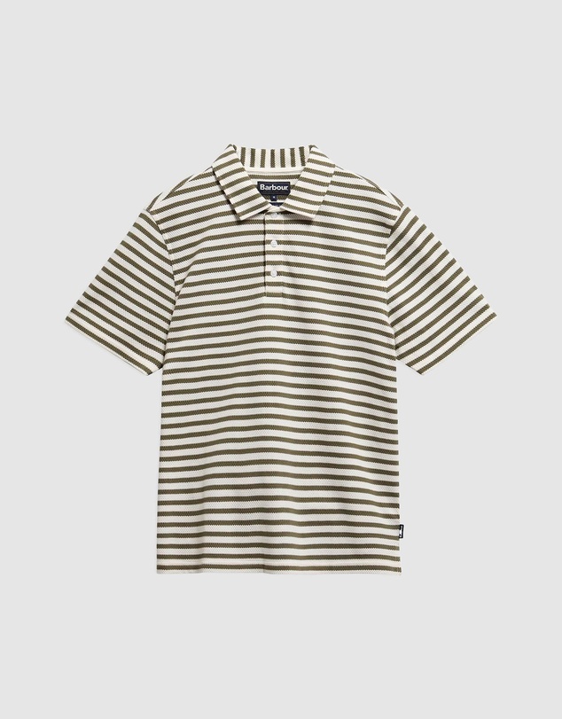 Barbour - Farlam Striped Tailored Polo Shirt