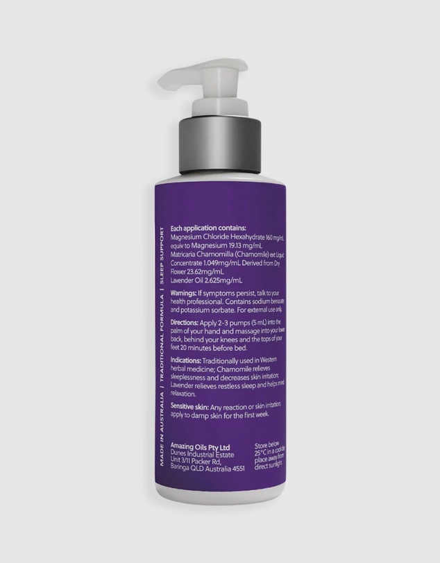 Amazing You - Lavender & Chamomile Sleep Magnesium Lotion - 125ml