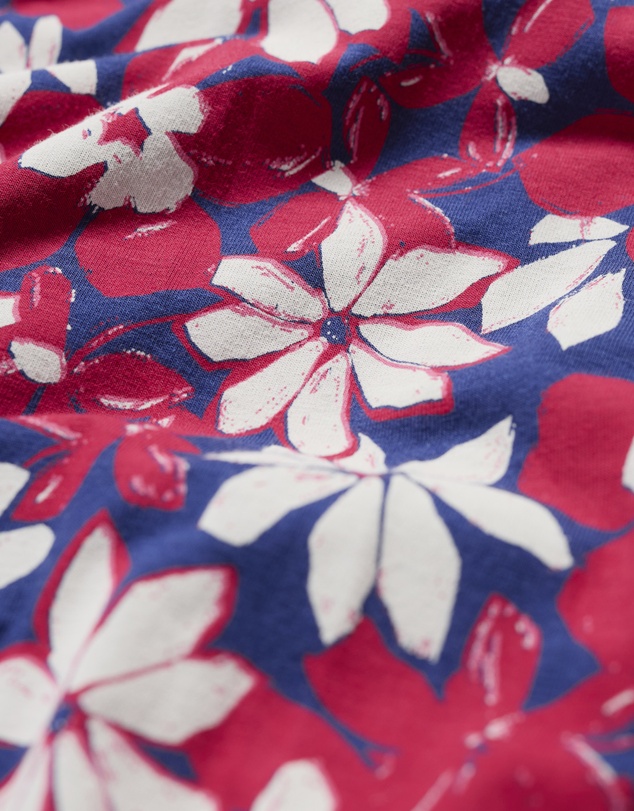 Seasalt - Seasalt Cornwall Seashore Floral Yacht Chateaux Dress (Half Sleeve)