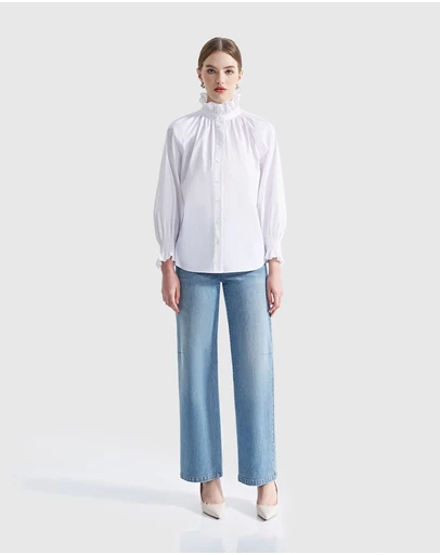 IDA+S - Valeria Flounce Top