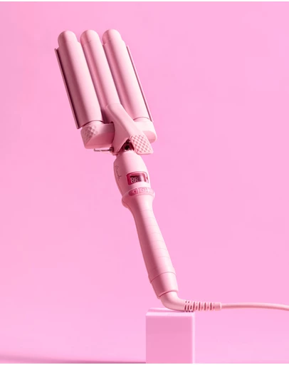Mermade Hair - 25mm Mini Pro Waver Pink