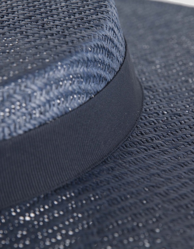 Max Alexander - Navy Boater Hat