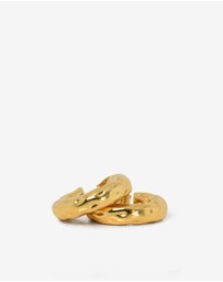 Forcast - Amaris Gold Hoop Earrings