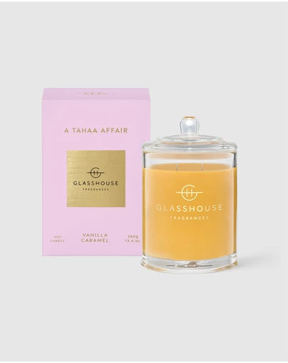 Glasshouse Fragrances - A Tahaa Affair 380g Soy Candle