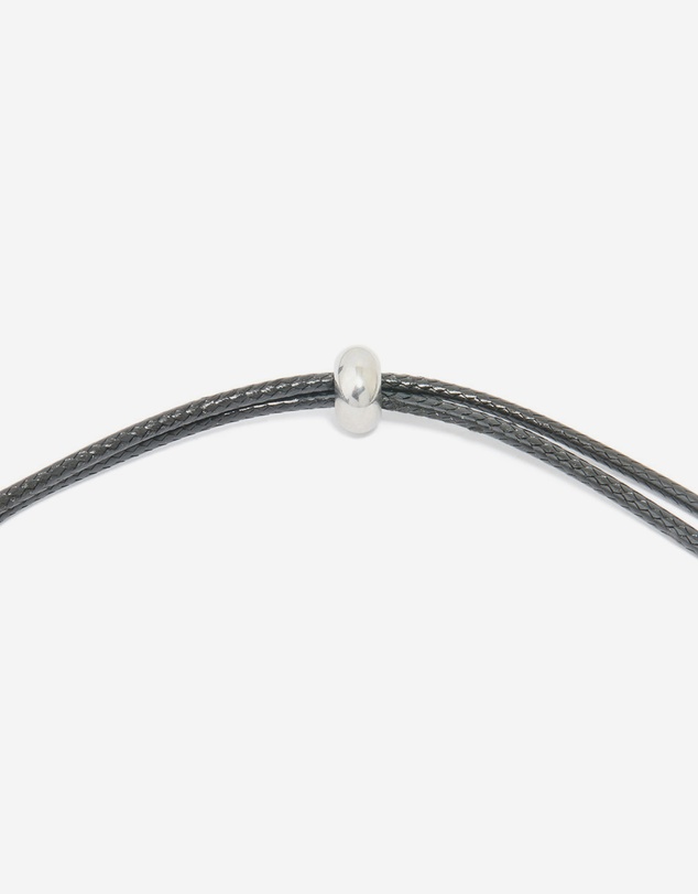 Lovisa - Waterproof Stainless Steel Large Bubble Letter K Cord Necklace