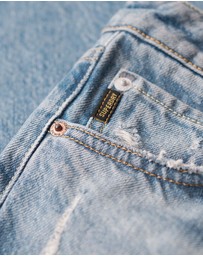 Superdry - Organic Cotton Mid Rise Wide Leg Jean