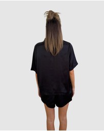 SILK MAGNOLIA - Silk Satin Pyjamas