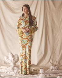 KINGA CSILLA - Brezza Olive Dress