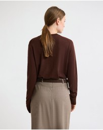 Oxford - Lottie Merino Cardigan