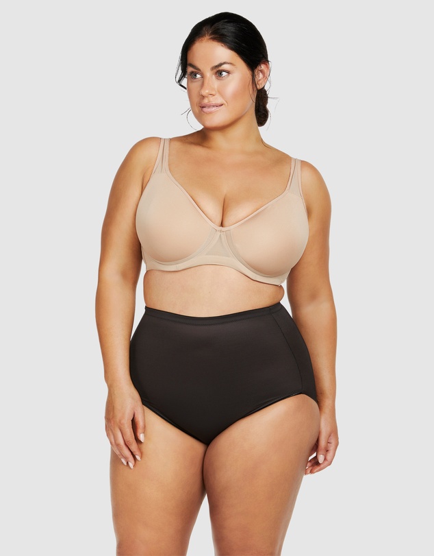 Naomi & Nicole - Unbelievable Comfort® Plus Size High Waist Shaping Brief