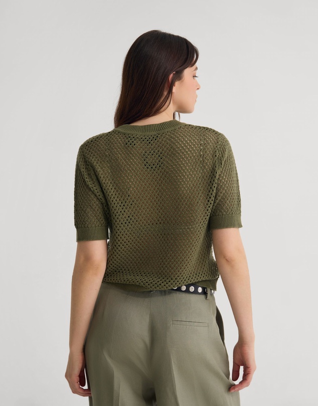 Oxford - Luna Cotton Knit Top