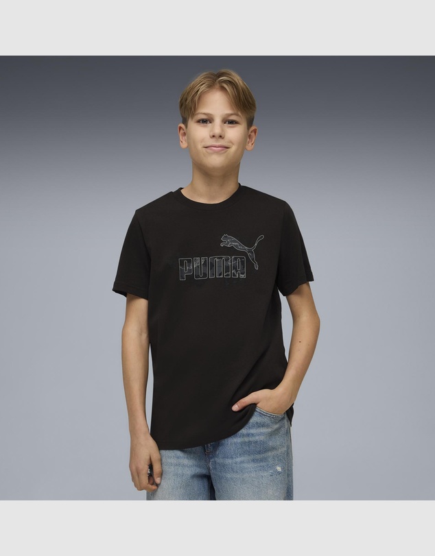 Puma - Essentials Camo Tee - Teens