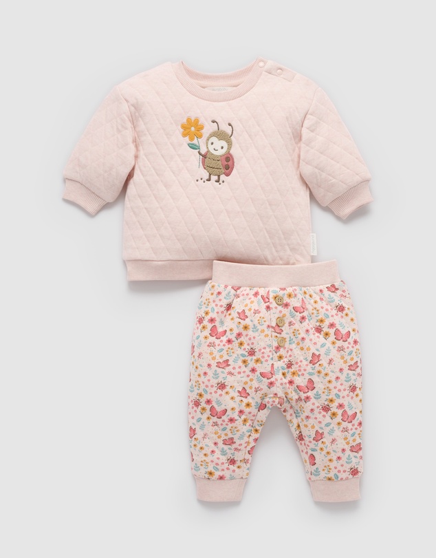 Purebaby - Quilted Track Set -Kids-Babies
