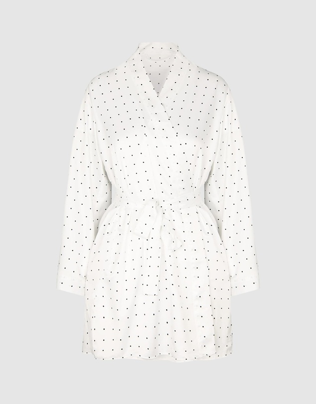 Hunkemoller - Satin Lace Dolly Kimono