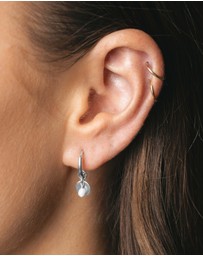 Alana Maria - Sia Mini Hoop Earrings - Sterling Silver