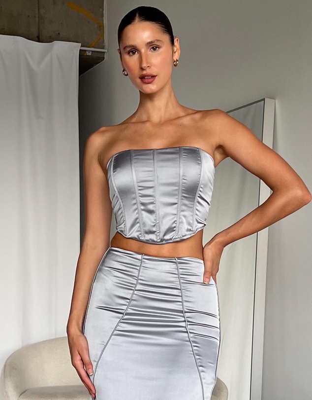 Dazie - Ever Chic Satin Corset