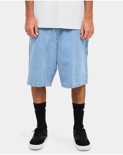 Quiksilver - Mens YG Baggy Denim Shorts