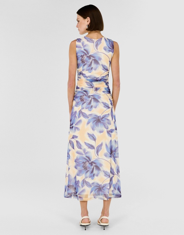 Staple the Label - Fleur Mesh Midi Dress
