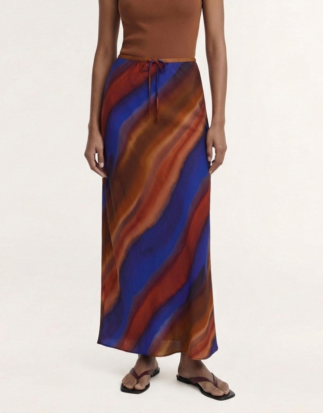 Staple the Label - Vista Bias Maxi Skirt