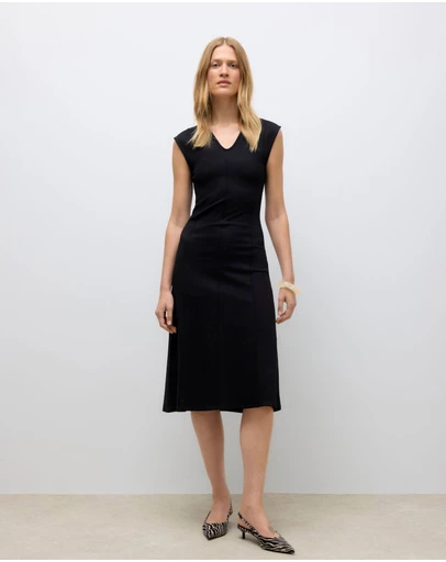 Vero Moda - Timian Fitted Midi Dress