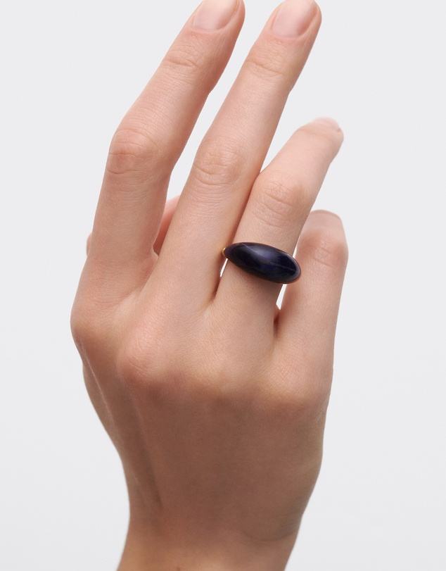 PDPAOLA - Sodalite Cosmos Stamp Ring