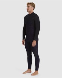 Billabong - Mens 3/2mm Furnace Natural Chest Zip Steamer Wetsuit