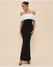 CHANCERY - Diana Off The Shoulder Midi Dress