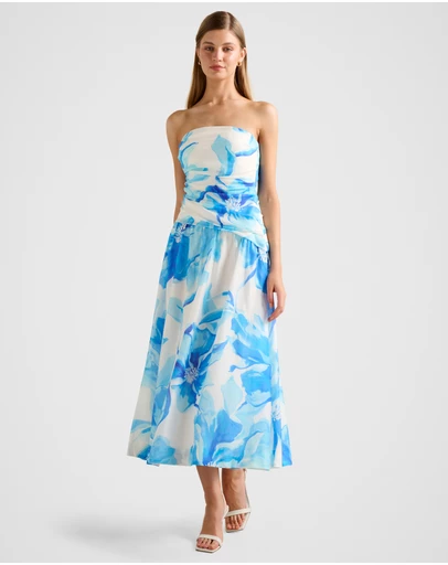 Forever New - Ashton Ruched Midi Dress