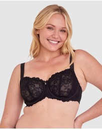 Bras N Things - Bethany Essentials Full Coverage Underwire Bra - Black