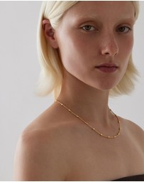 Najo - Piantina Yellow Gold Necklace (45cm+ext)