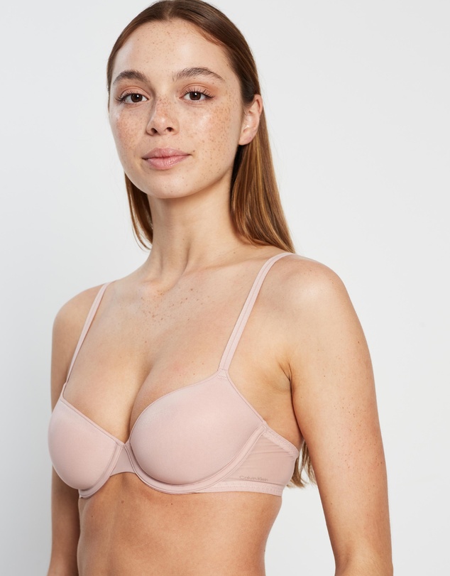 Calvin Klein - Sheer Marquisette Lightly Lined Demi Bra