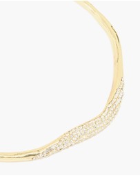 Lovisa - Gold Plated Collar Diamante Pave Necklace