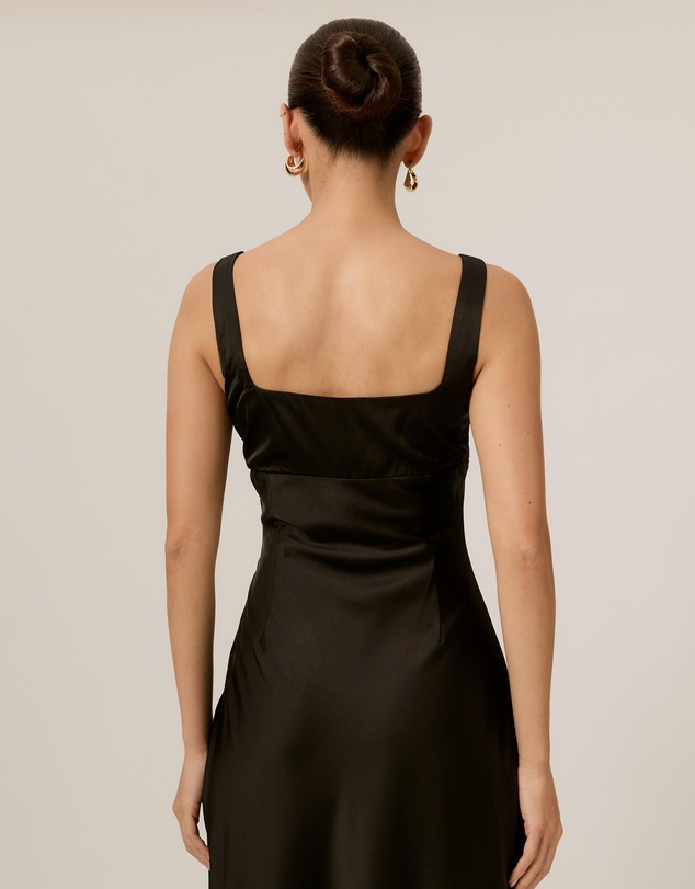 Tussah - Lulu Satin Midi Dress