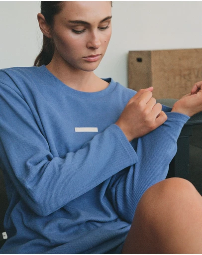 Zulu & Zephyr - Waffle Long Sleeve Sport Tee