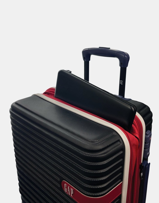 GAP - GAP Varsity Hard Shell Large and Cabin 2-Piece Set + Luggage Tag