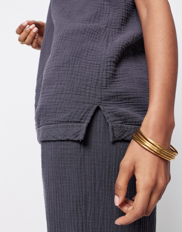 Faherty - Dream Cotton Gauze Scoop Tank